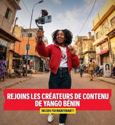 🚀 Créateur(trice) de contenu au Bénin ? Yango t’ouvre ses portes !
